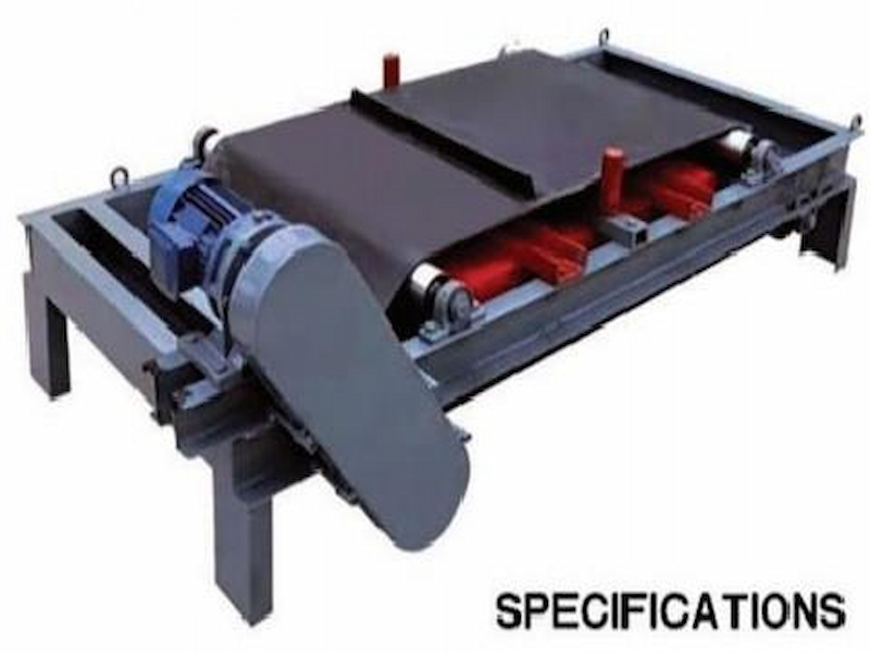 CATHAY belt type iron remover, strong magnetic adsorption ir...