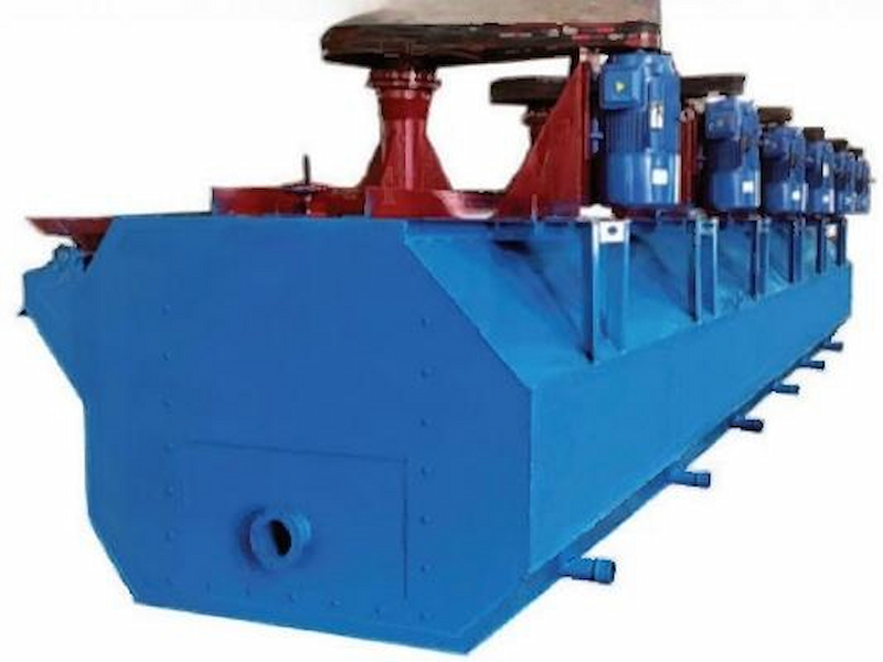 Aerated flotation machine, strong aeration and high efficien...